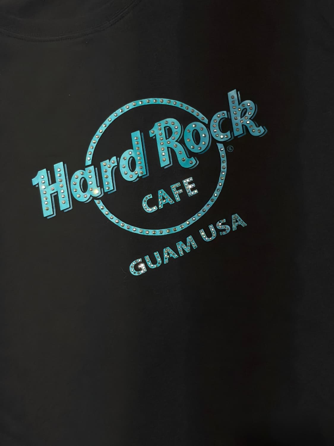 하드락카페(Hard Rock Cafe) 괌 큐빅 반팔 티셔츠 상품이미지2
