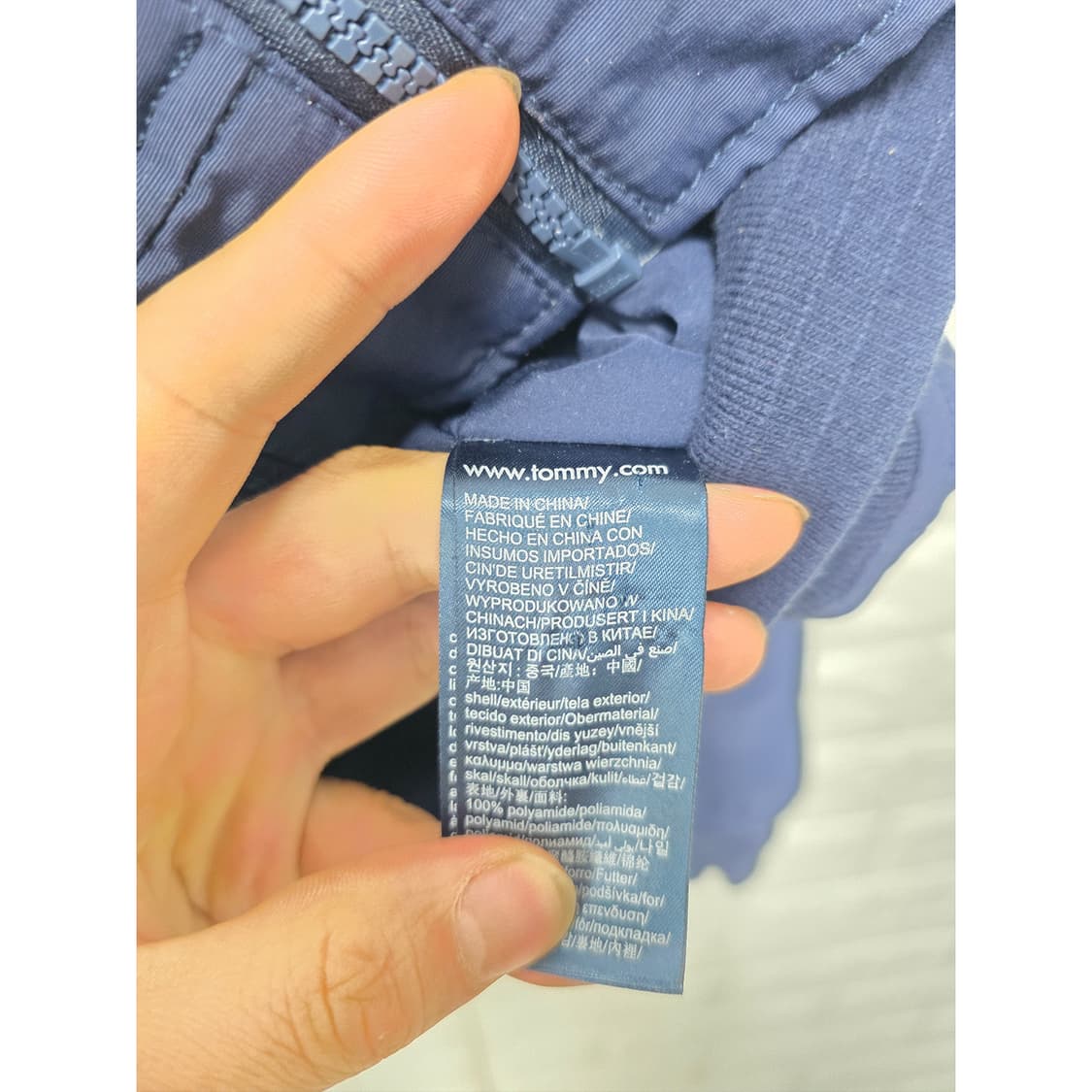 택포// 타미힐피거 봄버 자켓 M 상품이미지3