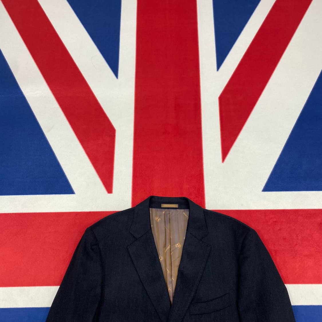 빈티지 헤링본 캐시미어코트 105 상품이미지2