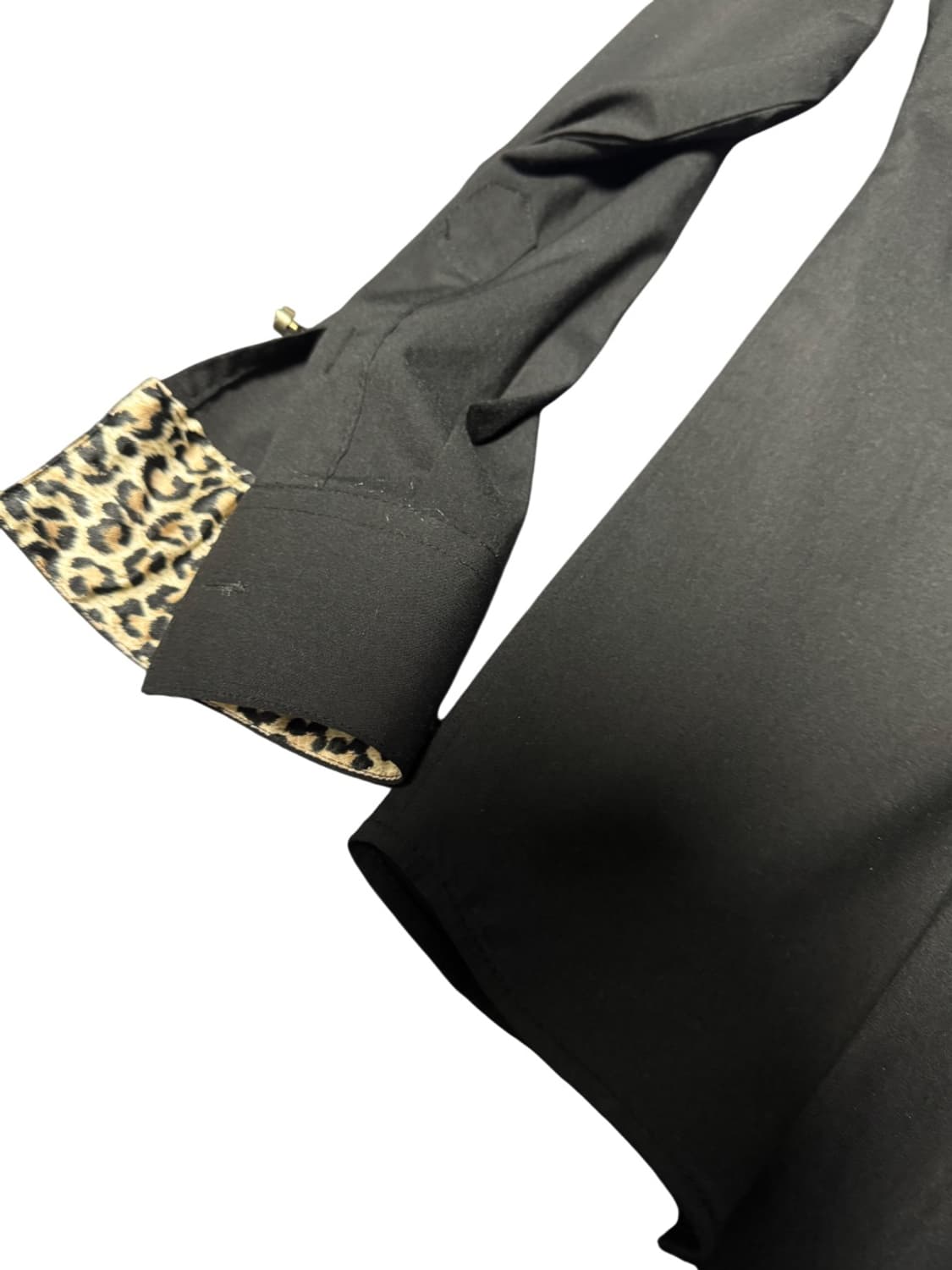 Vintage Leopard Black Shirt 상품이미지2