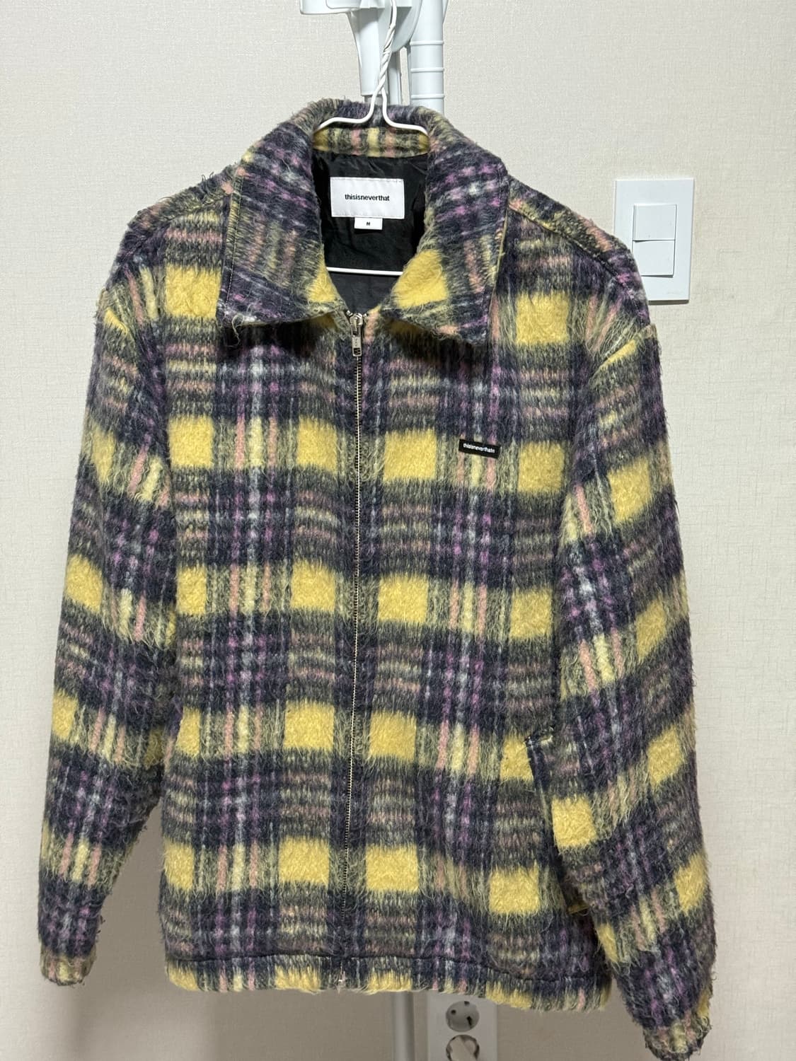 디스이즈네버댓 체크 자켓 상품이미지3