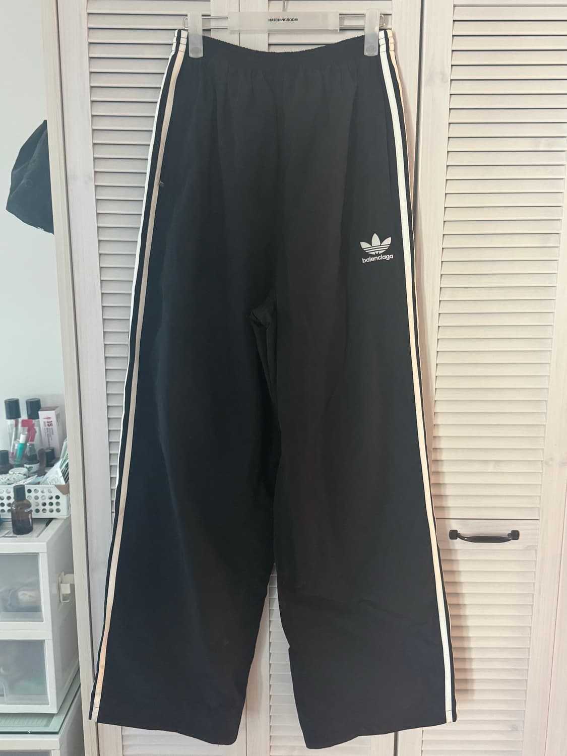 (xs) 발렌시아가x아디다스 포플린 트랙팬츠 상품이미지3