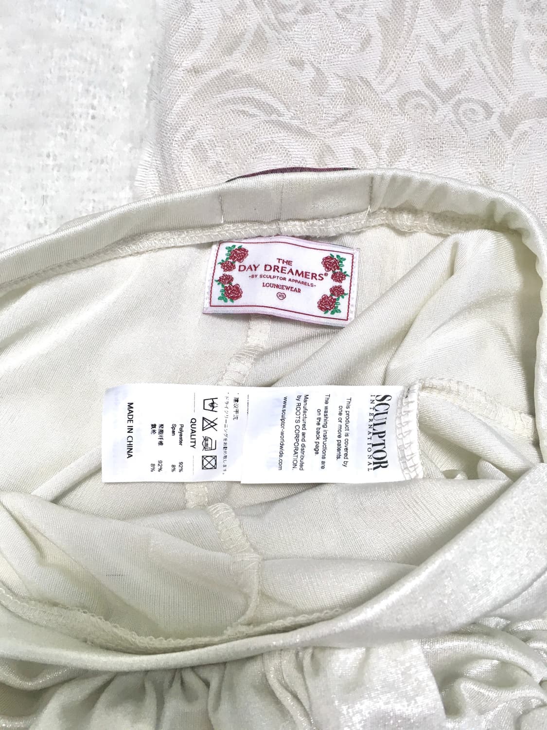 SCULPTOR 마이크로 쇼츠 펄 미니스커트 xs (빈티지 유일매물) 상품이미지6