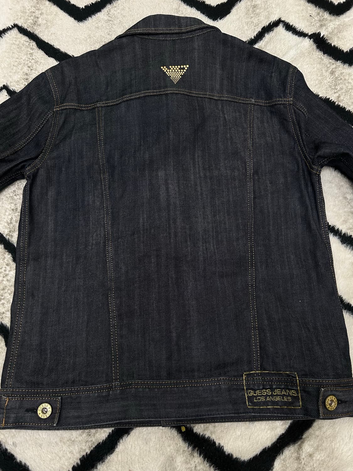 [M]게스 투포켓 데님 자켓/생지 상품이미지4