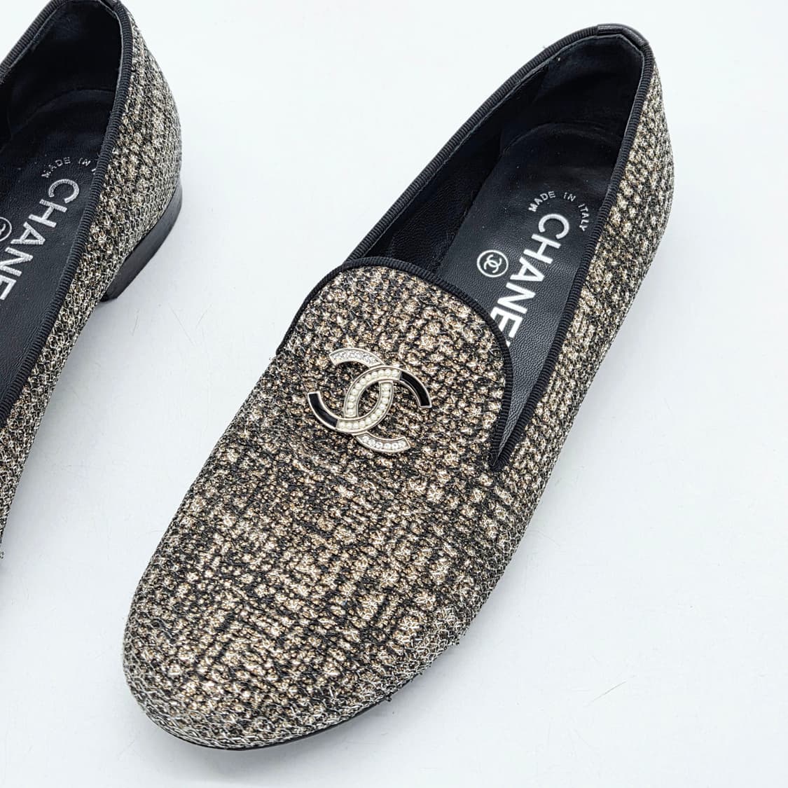 샤넬 우먼스 글리터 로퍼 (36) 상품이미지6