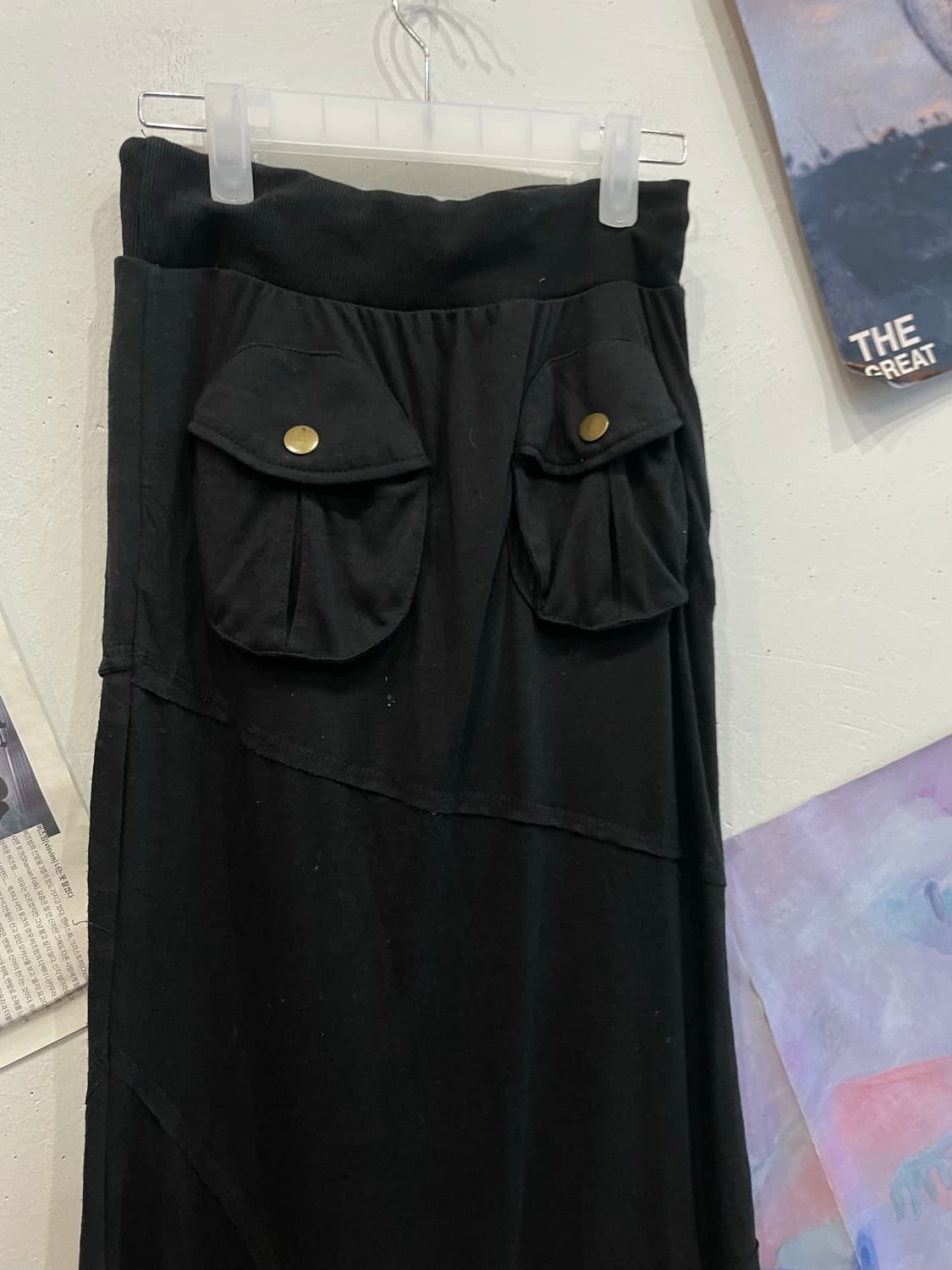 JPN 펑크 스커트 블랙 상품이미지5