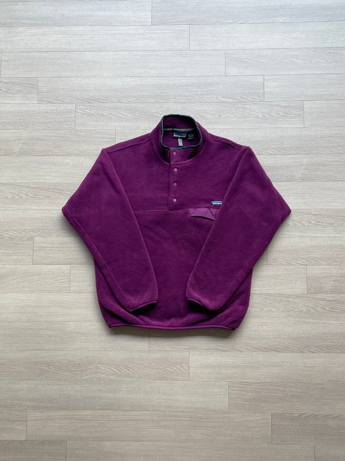 90s 파타고니아 신칠라 퍼플 그레이 플럼 상품이미지1