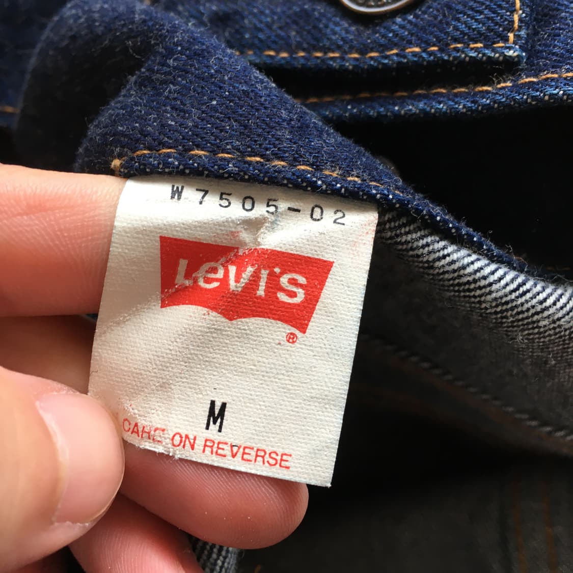 1990‘s Levi’s Denim Trucker Jacket 상품이미지6