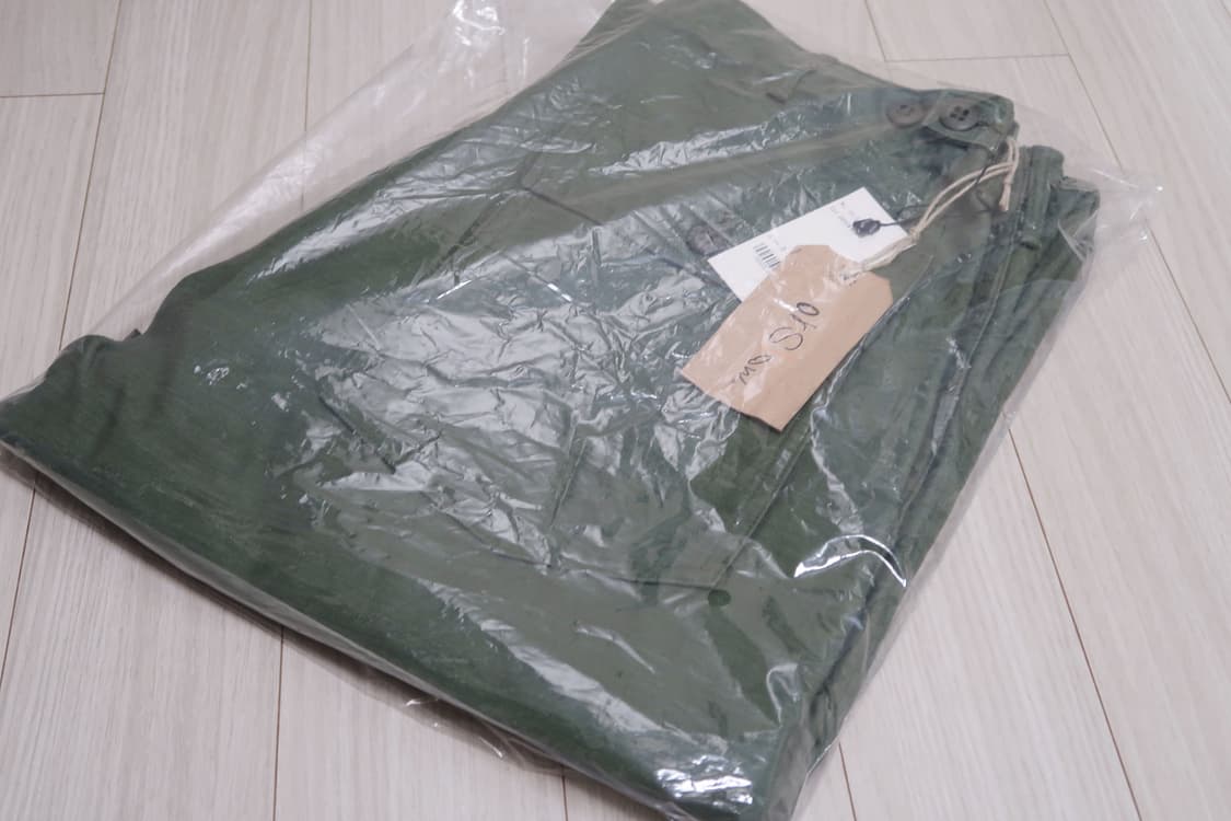 (3)오어슬로우25fw퍼티그 팬츠 레귤러핏 새제품 상품이미지6