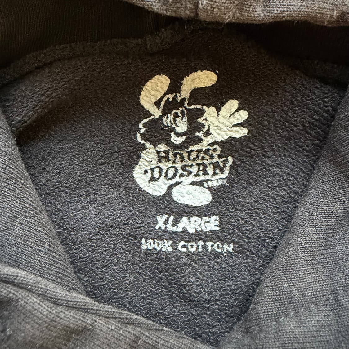 [XL] 베르디 하우스 도산 후드티 블랙 휴먼메이드 상품이미지5