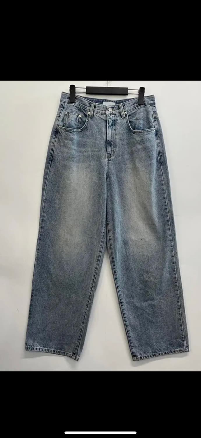 유먼트 washed wide denim 와이드 데님팬츠 상품이미지2