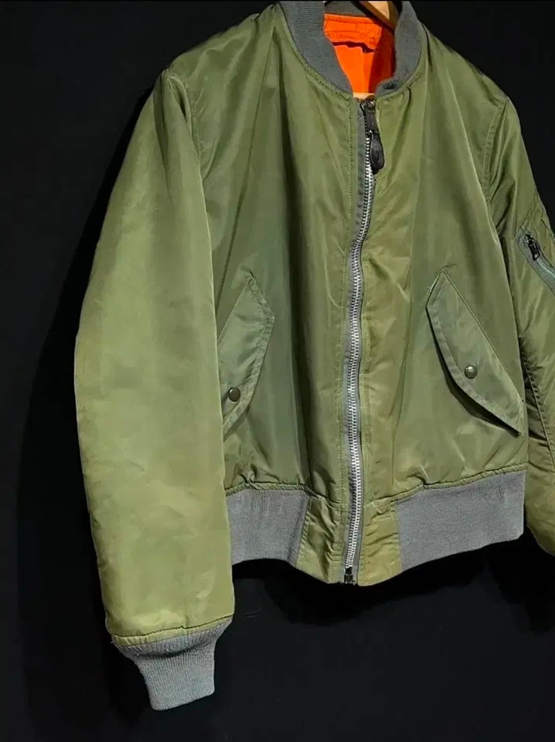 Usa 그린브리어 ma-1 항공점퍼  상품이미지2