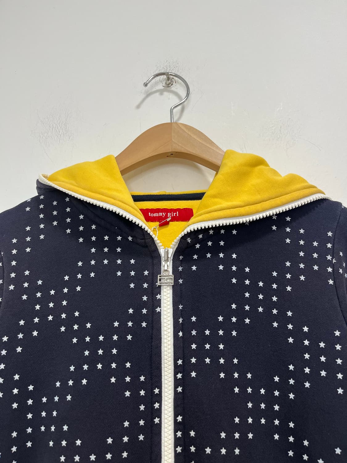 타미 걸 y2k 별 프린팅 후드집업  상품이미지3