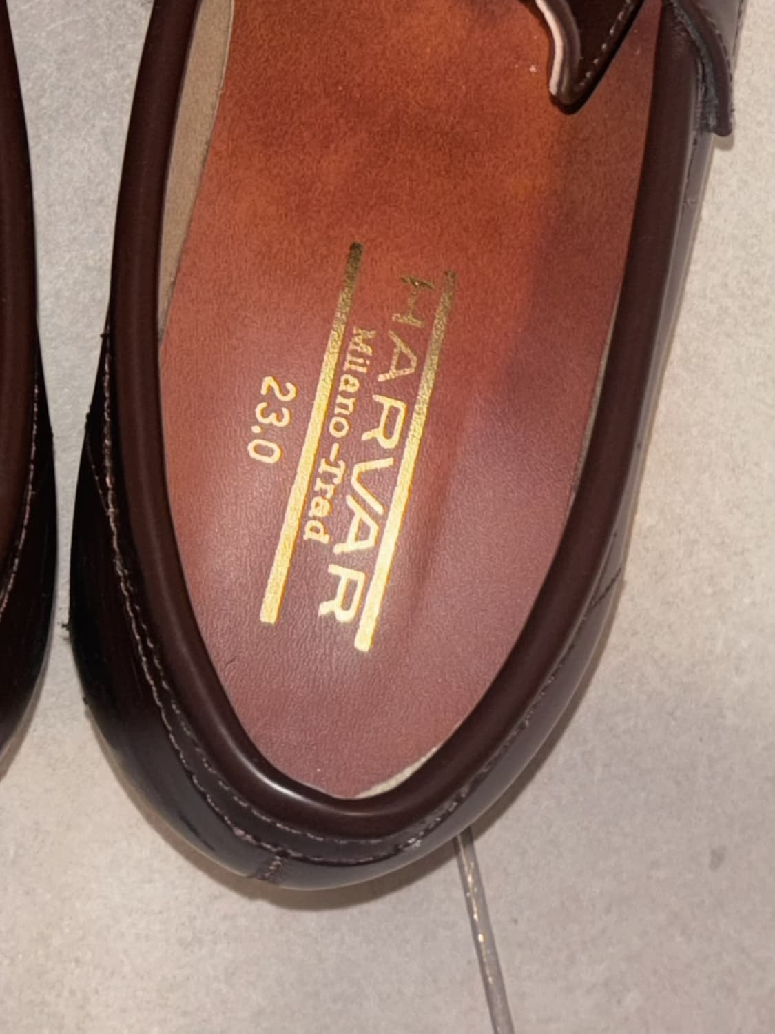 HARUTA 하루타 통굽 페니로퍼 230 일본 빈티지 로퍼 로걀 라떼갸루 상품이미지4