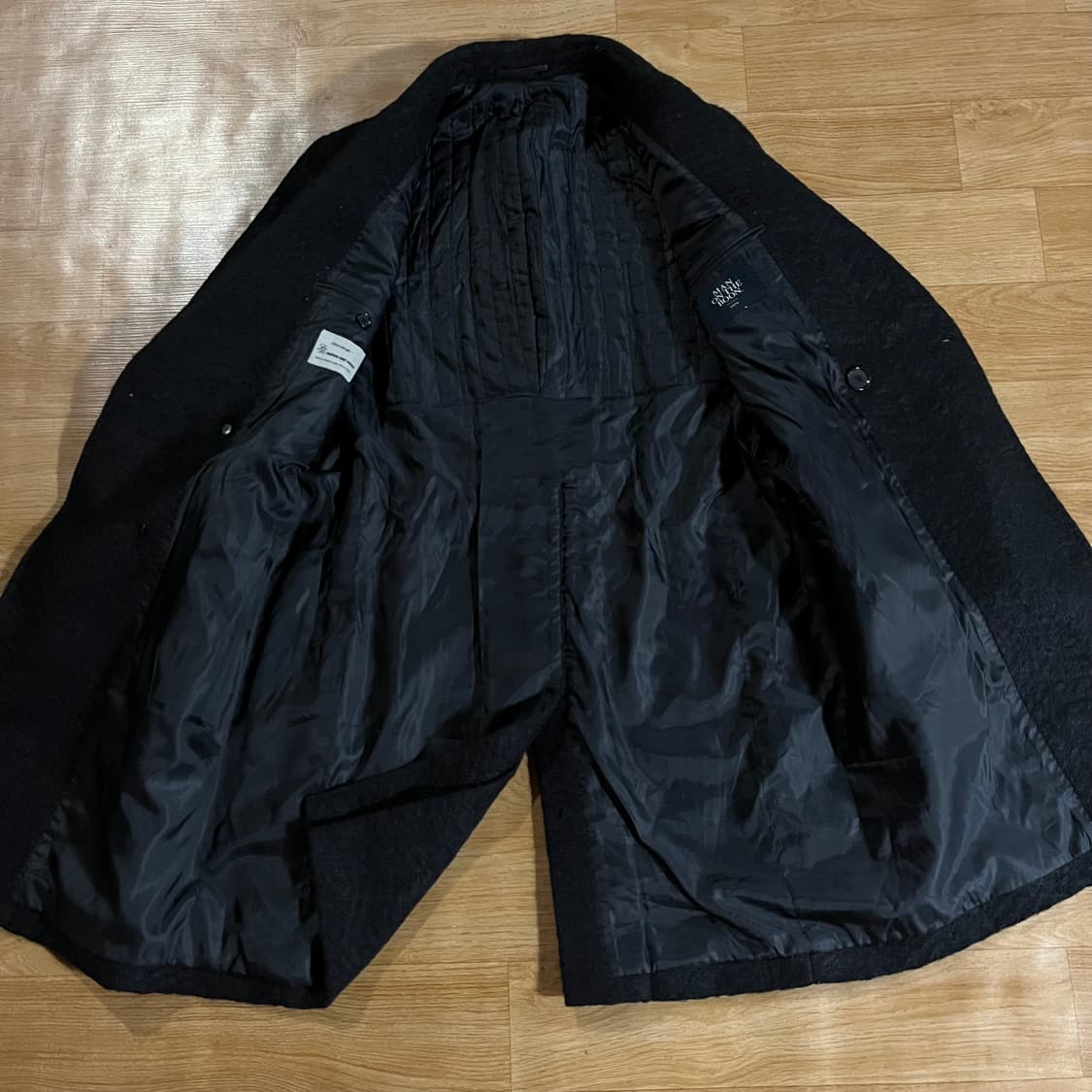 [100] 맨온더분 모헤어 니트코트 상품이미지6