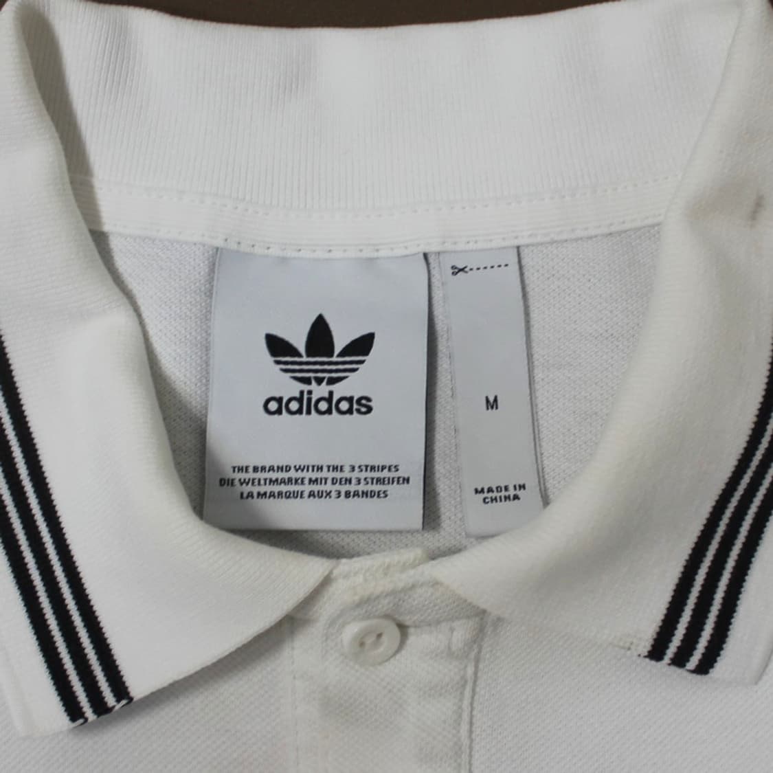 Adidas 아디다스 트레포일 화이트 PK 반팔 상품이미지3