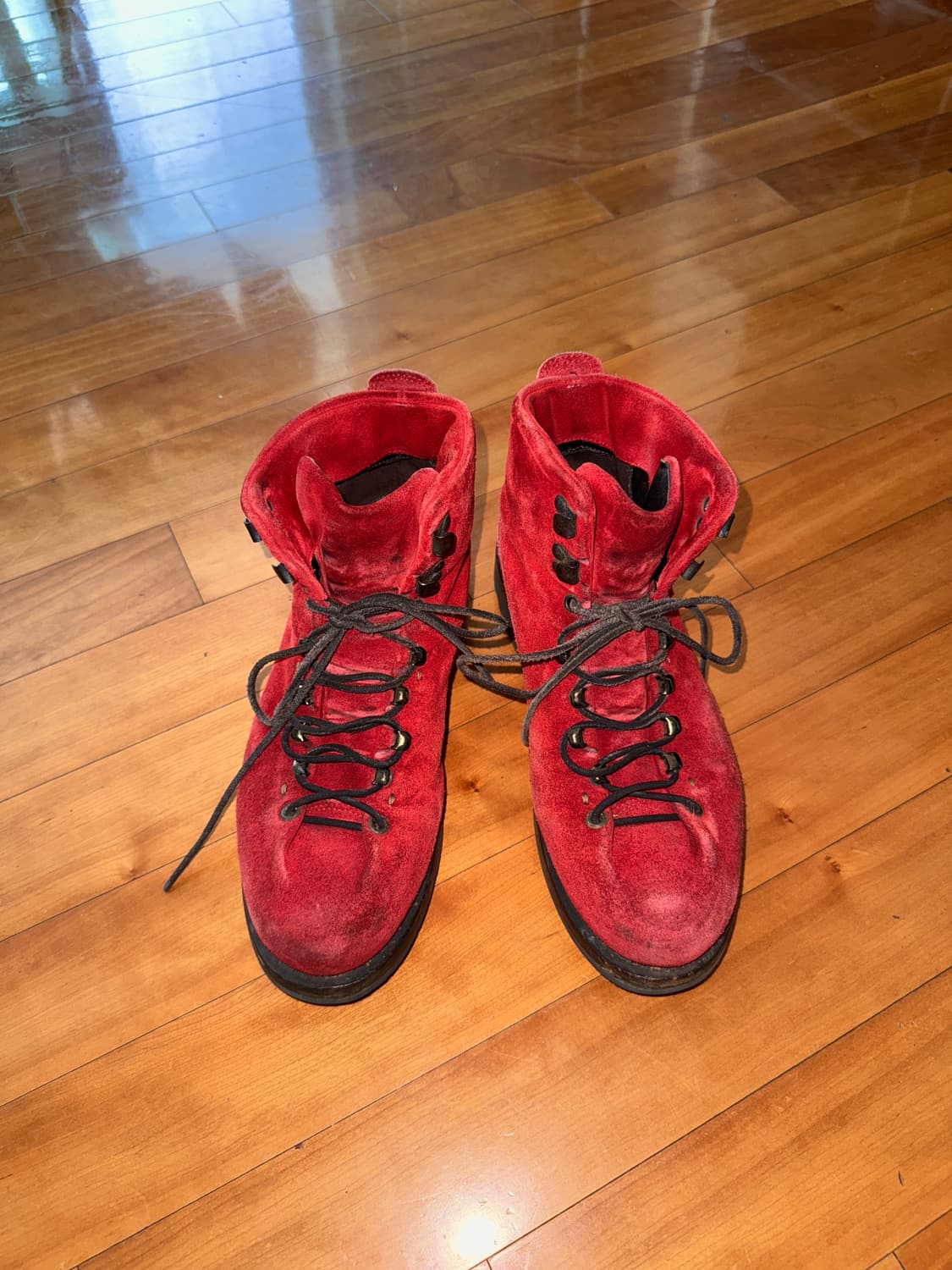 Suede hiking boots 상품이미지2