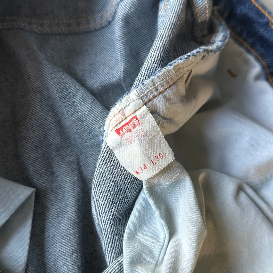 [32인치]리바이스 90s USA 517 부츠컷 데님 팬츠 상품이미지10