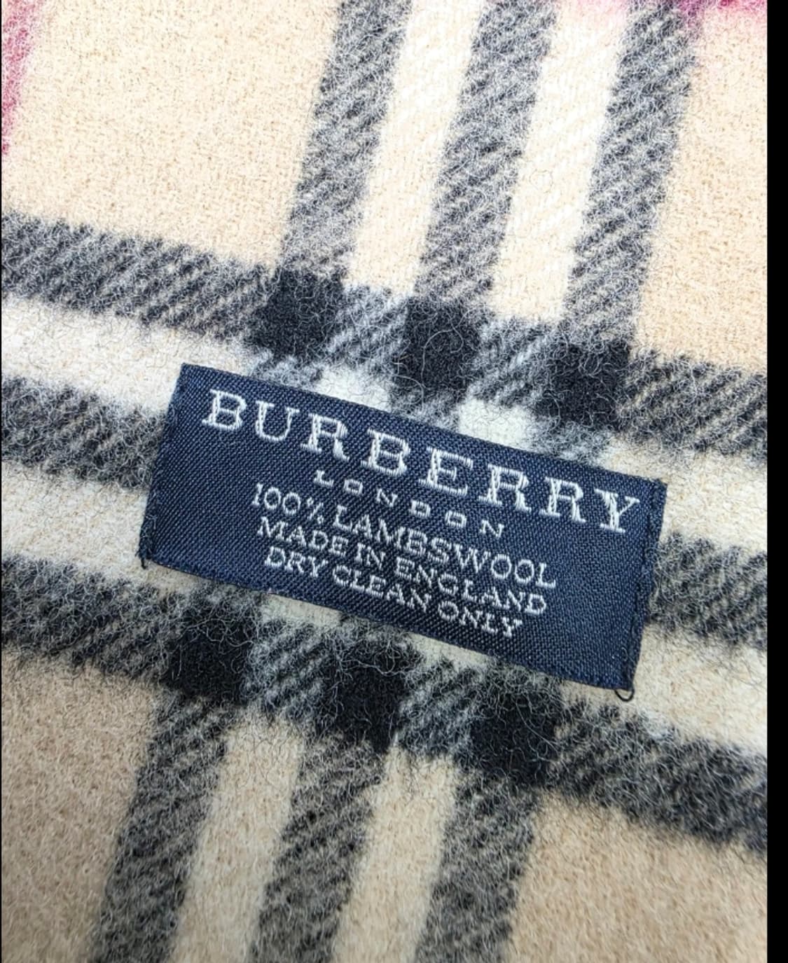 버버리 클래식 체크 램스울 머플러 상품이미지7