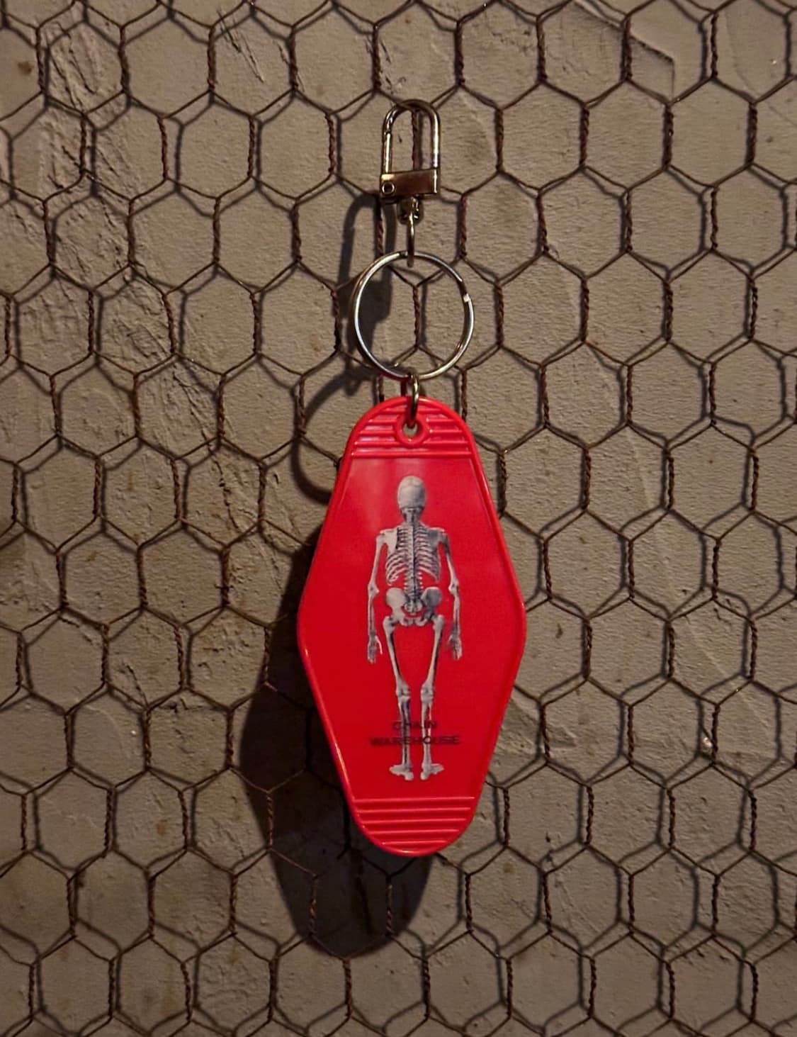 Skull Keyring Red 상품이미지3