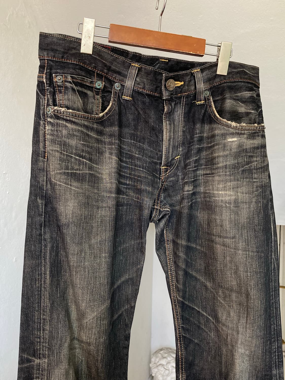 에드윈 EDWIN 흑청 팬츠 상품이미지2