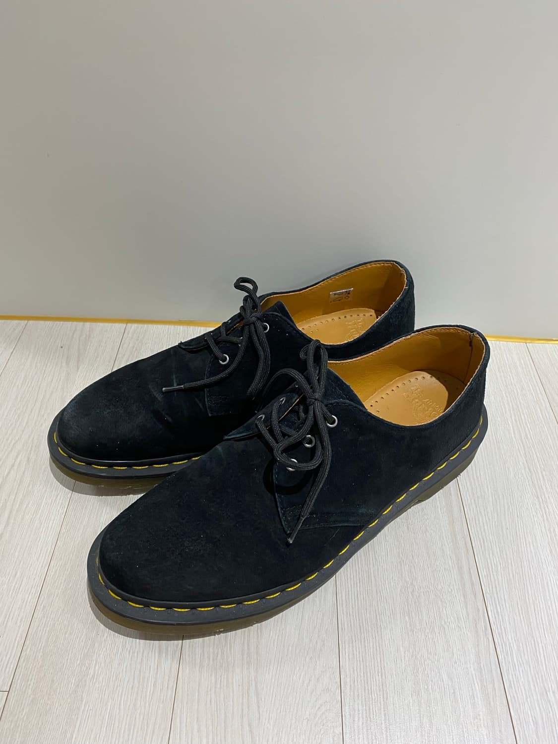 닥터마틴 1461 블랙 스웨이드 280 상품이미지1