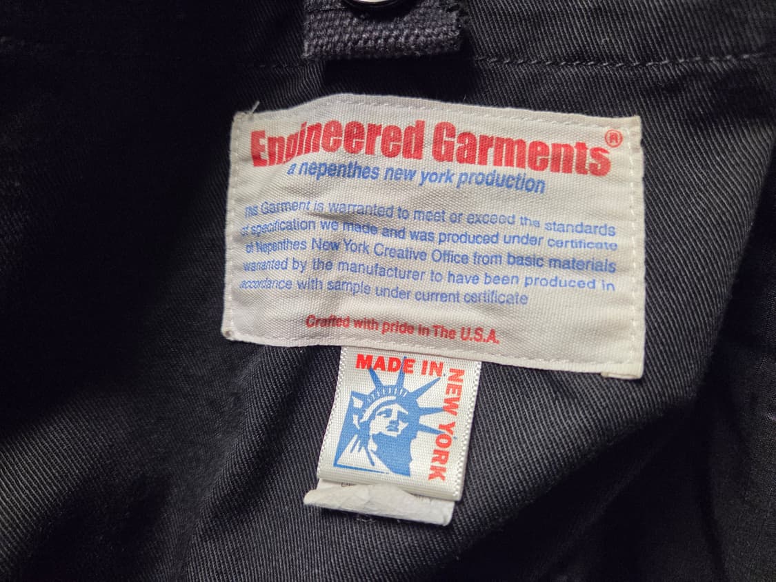 엔지니어드 가먼츠 헤링본 울 더플 코트 (누빔안감) 상품이미지4