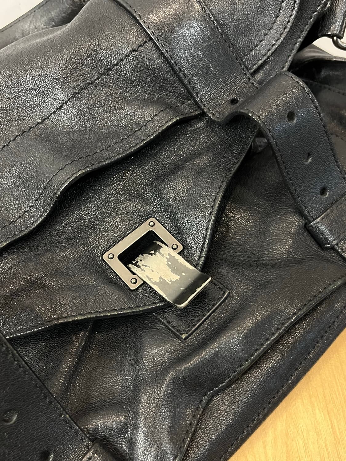 [정품] 프로엔자슐러 판초백 블랙 상품이미지2