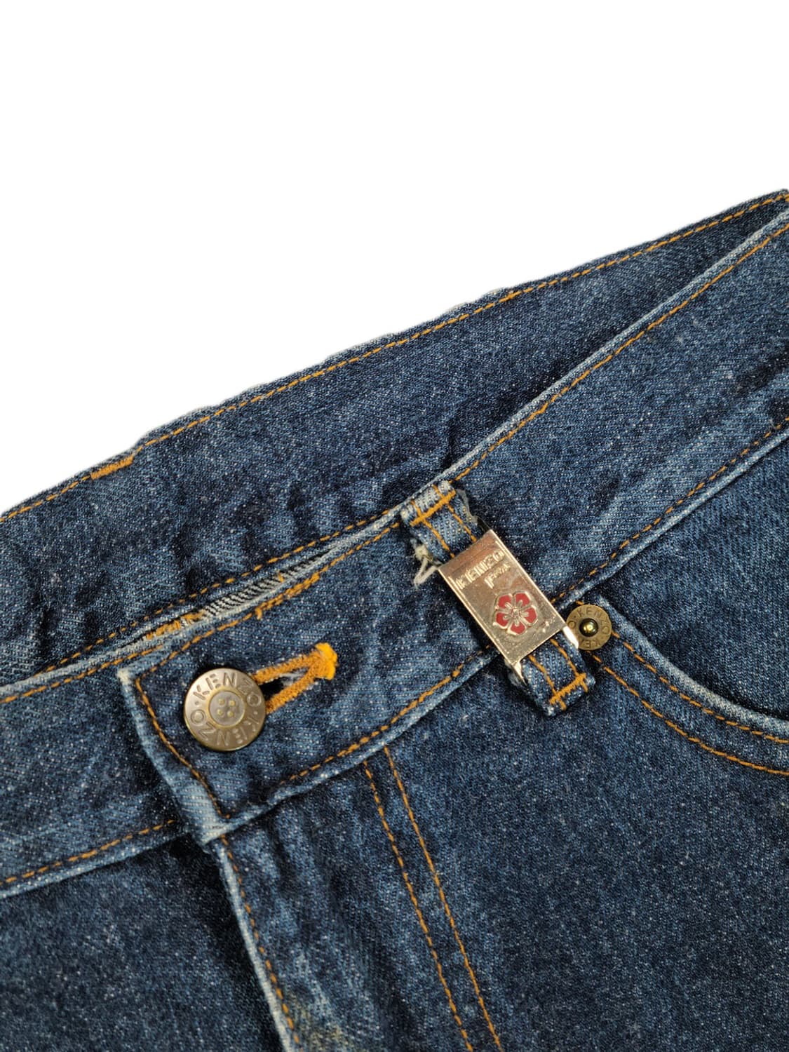 32)90s 겐조 진즈 데님 팬츠 상품이미지4