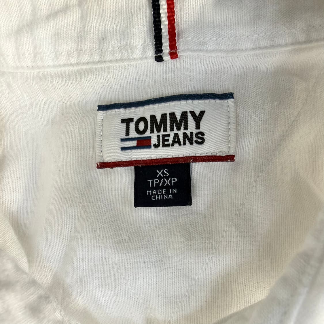 XS 타미힐피거 린넨 셔츠 0225T1 상품이미지3