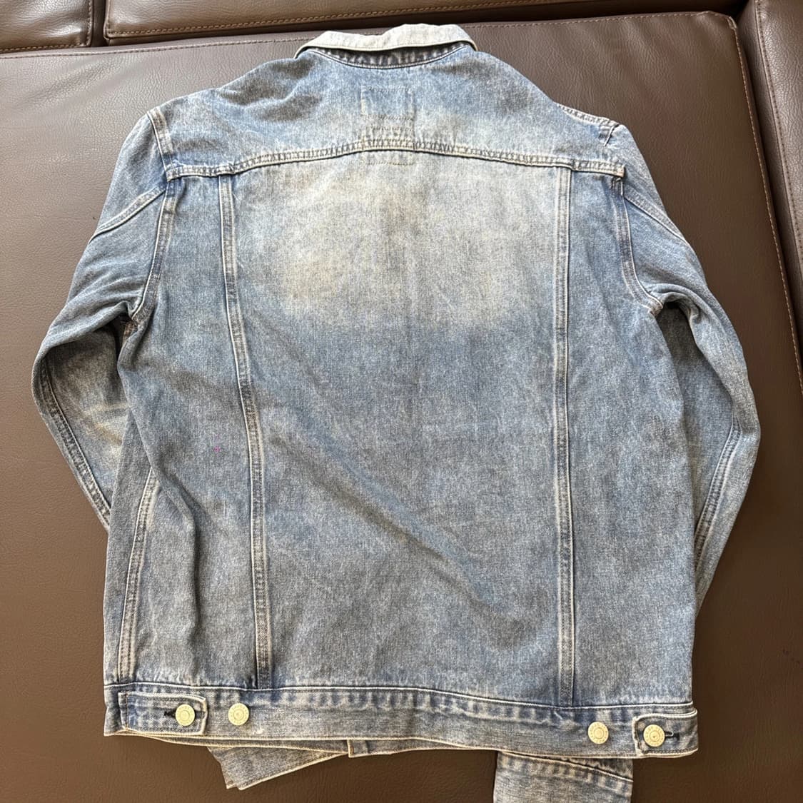 헬무트 랭 빈티지 애시드 워시 데님 자켓 상품이미지5