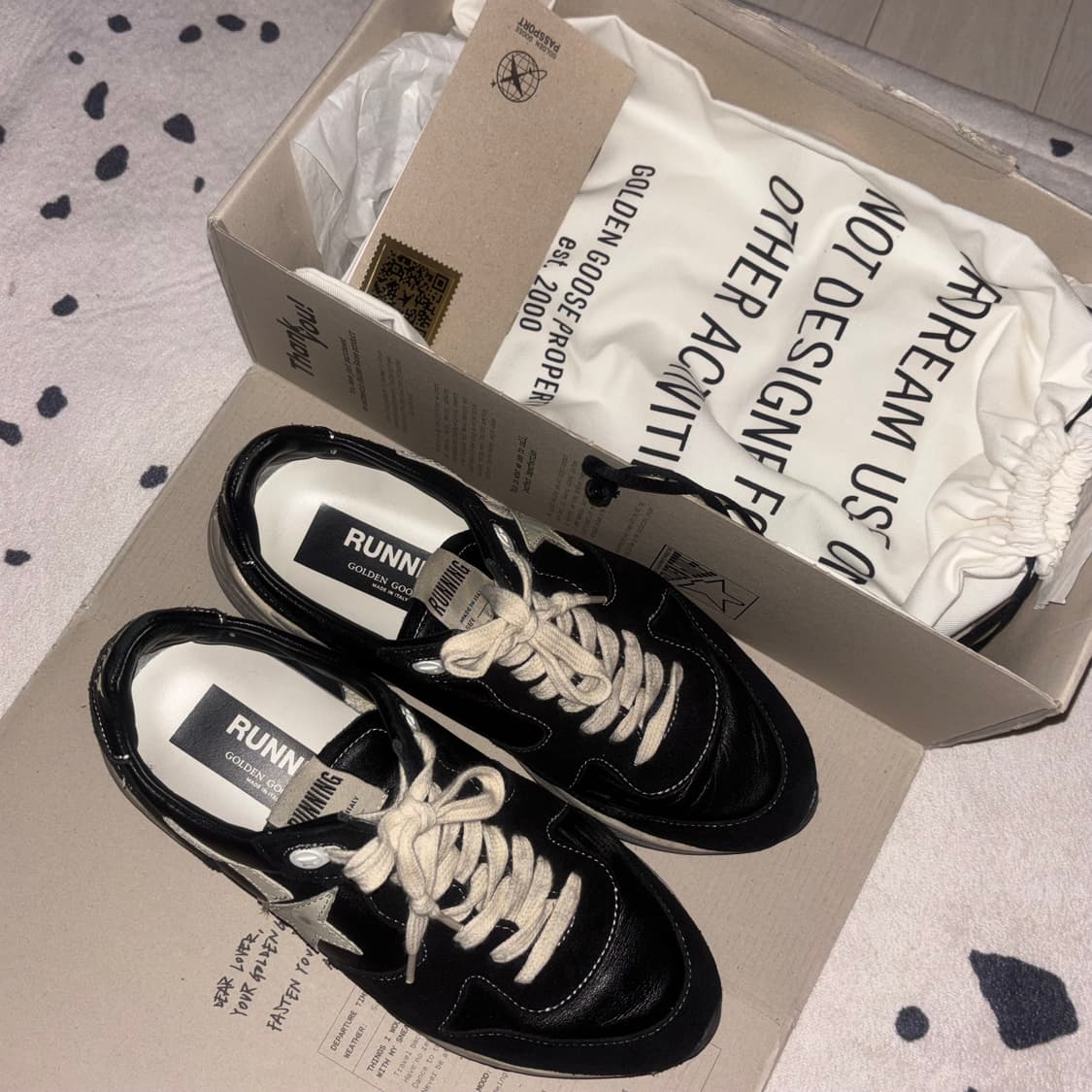 골든구스 화이트스타 러닝솔 (38) 상품이미지2