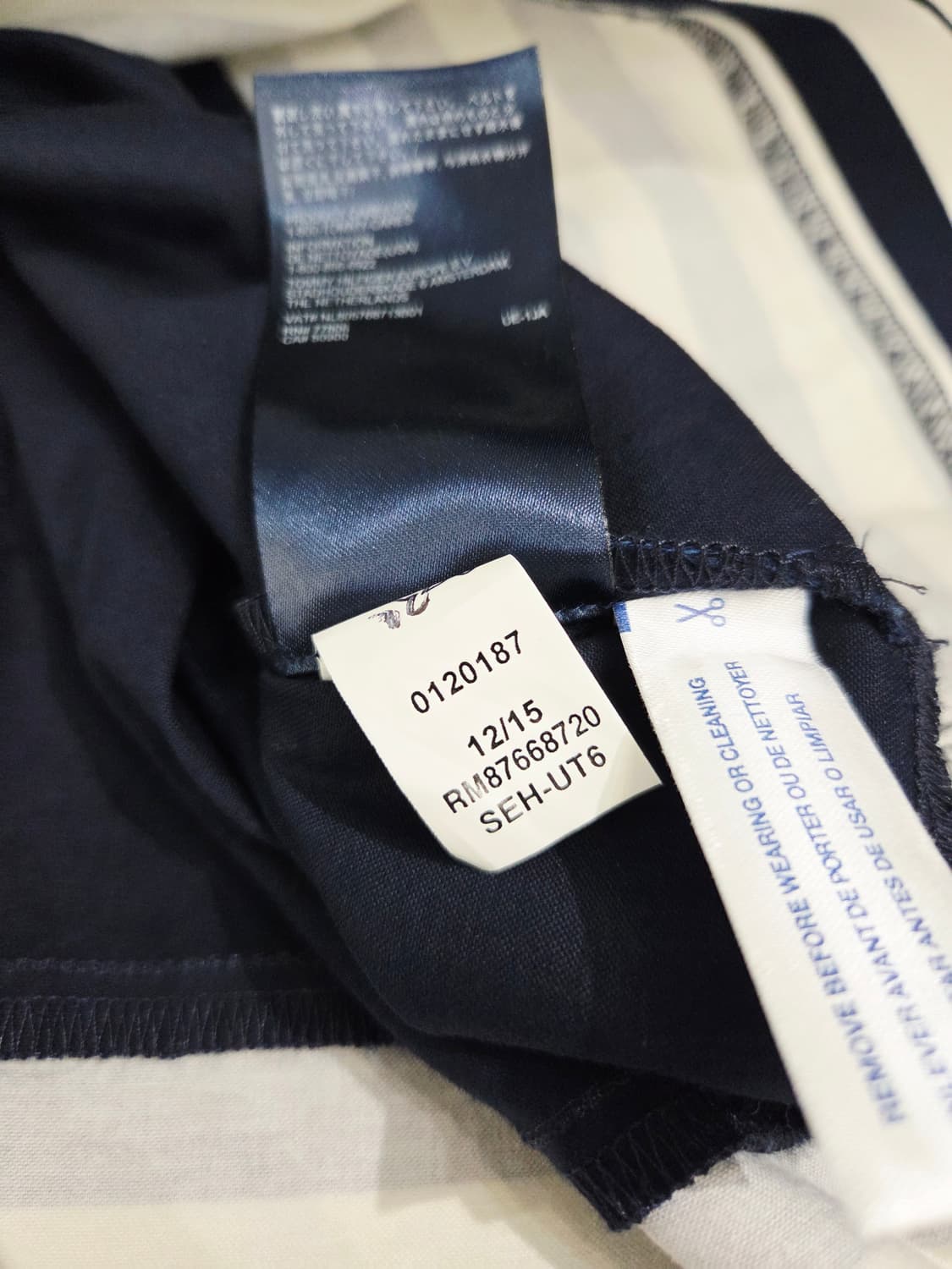 타미힐피거 네이비 민소매 드레스_호칭2 상품이미지9