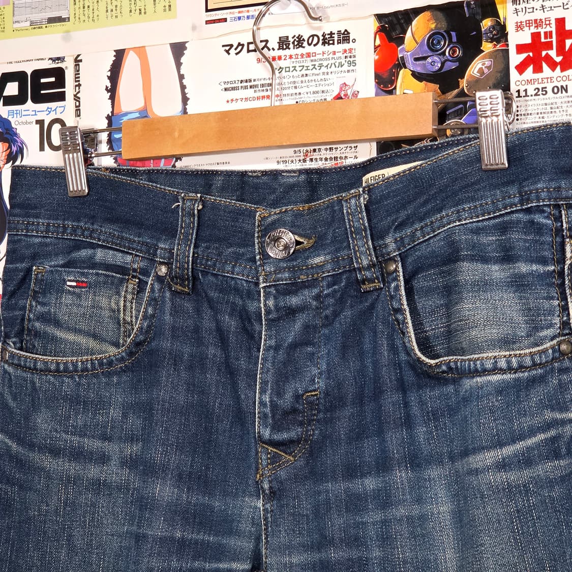 타미힐피거 로우라이즈 진청 데님 팬츠 상품이미지6