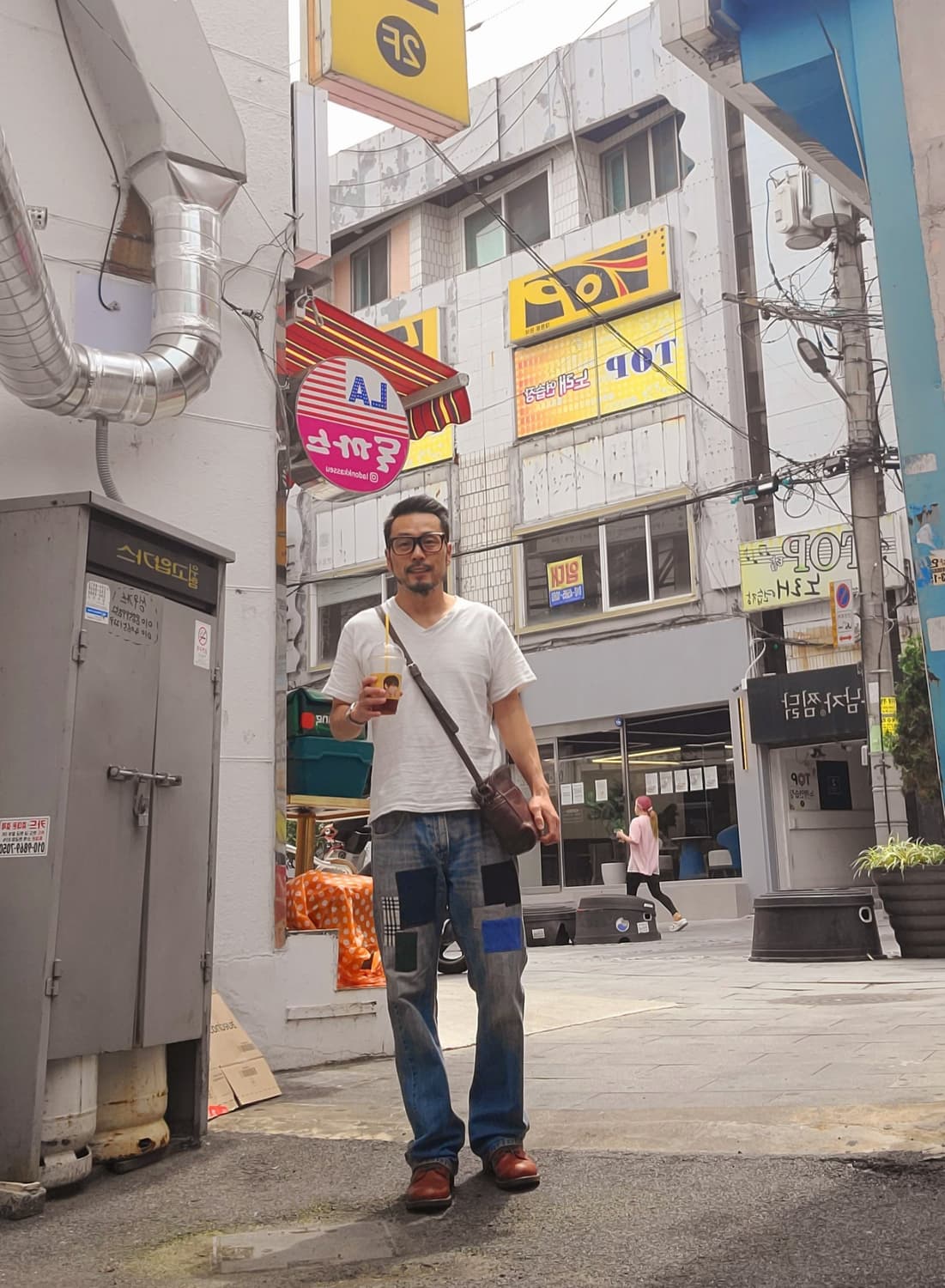 리바이스 527 부츠컷 패치워크 데님 팬츠 상품이미지1