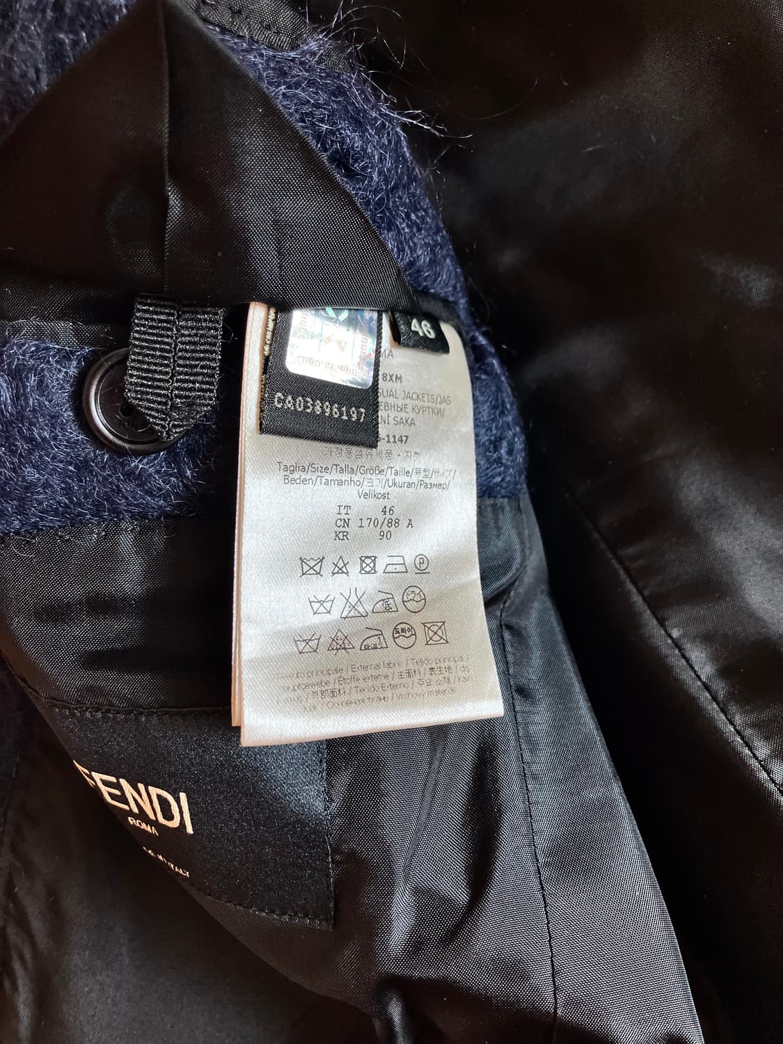 펜디 모헤어 자켓 상품이미지7