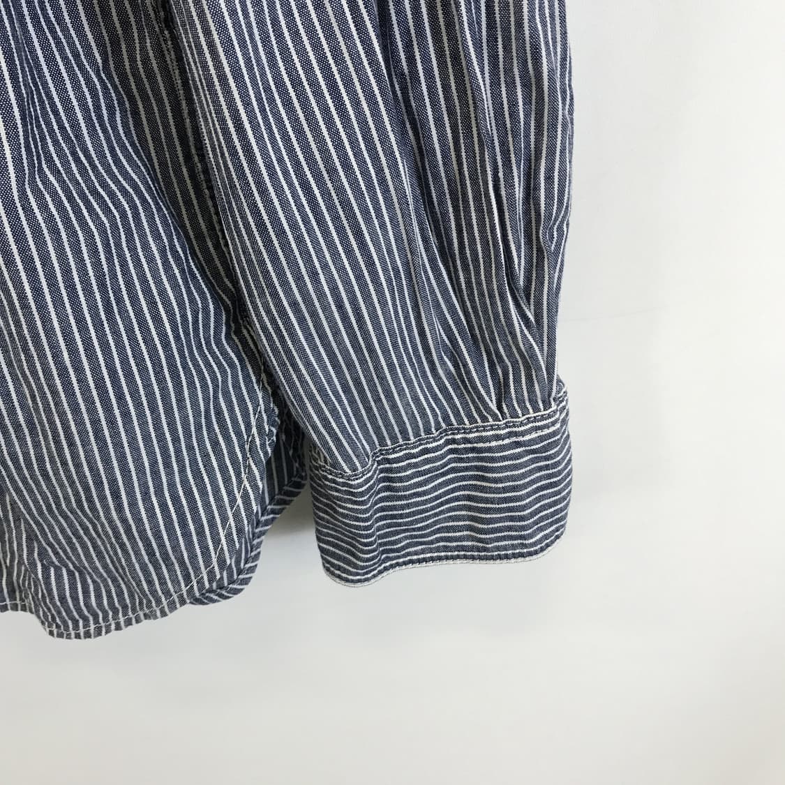 유니클로 히코리 샴브레이 셔츠 [XL] 상품이미지3