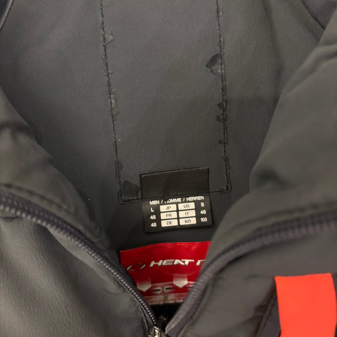 데상트 오렌지 포인트 스키 덕다운 패딩 상품이미지3