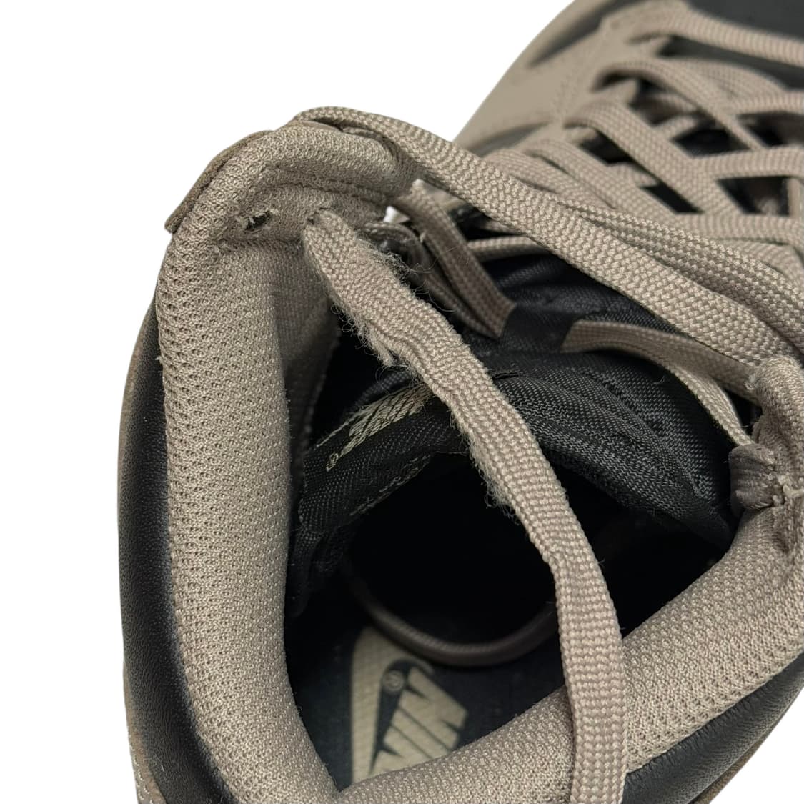 (NIKE) 나이키 덩크 하이  BLACK/MOON FOSSIL  240 상품이미지7