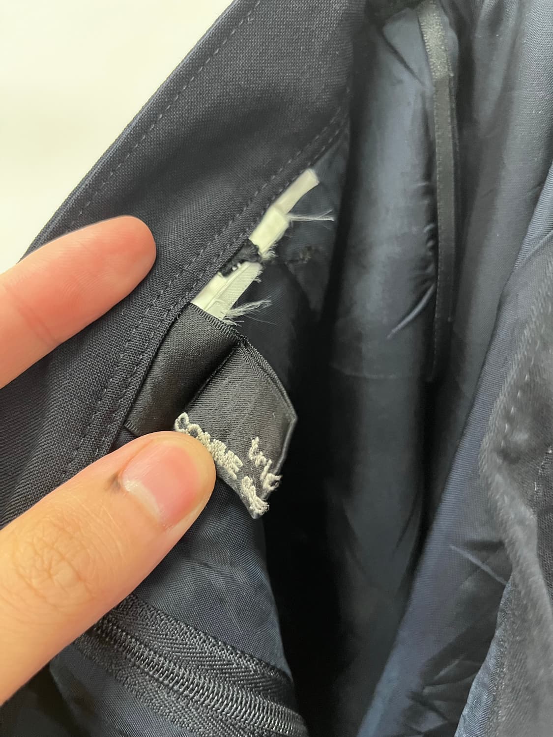 Comme des garcons wool skirt 상품이미지5