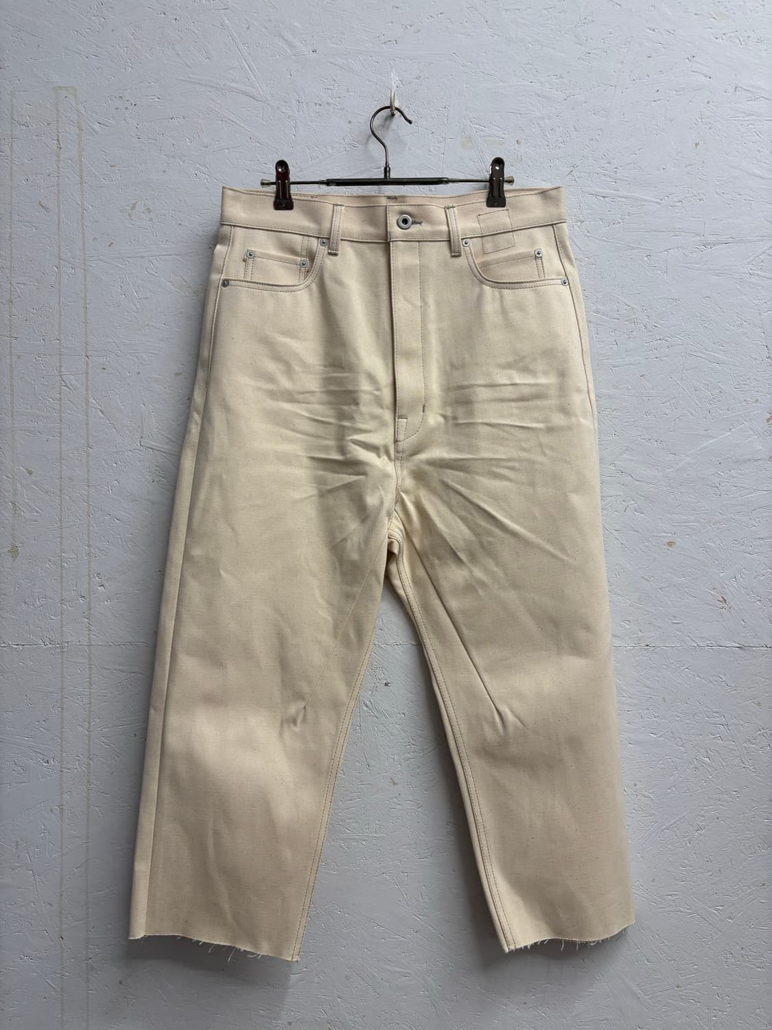 릭오웬스 다크쉐도우 bolan bootcut cropped 상품이미지1