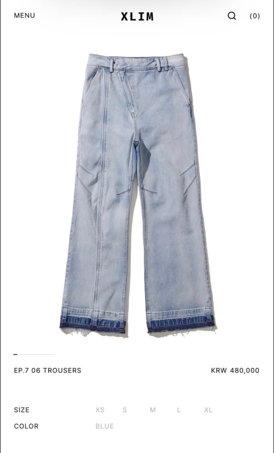 Xlim ep7.06 pants 상품이미지1