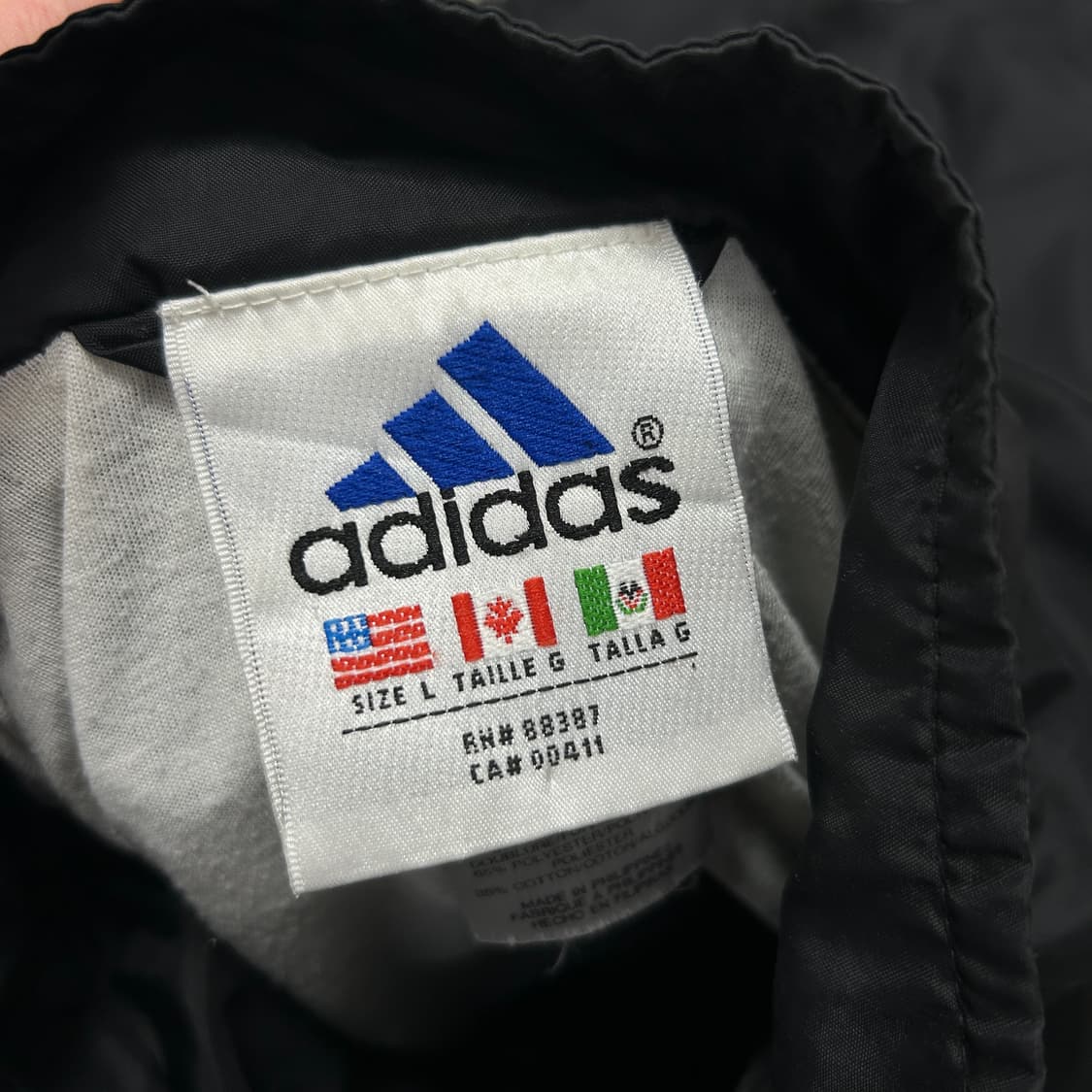 아디다스 올드스쿨 빅로고 바람막이(L) 상품이미지2