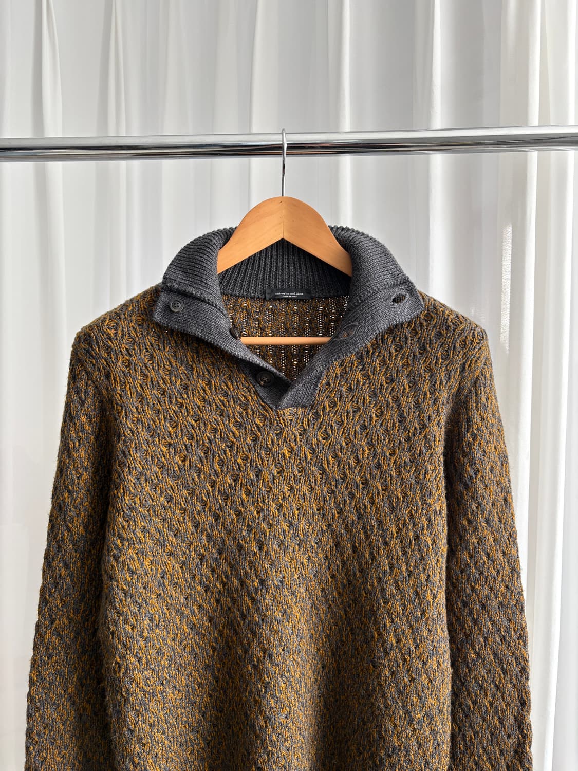 로베르토 콜리나 엑스트라 파인 메리노 울 니트 상품이미지5