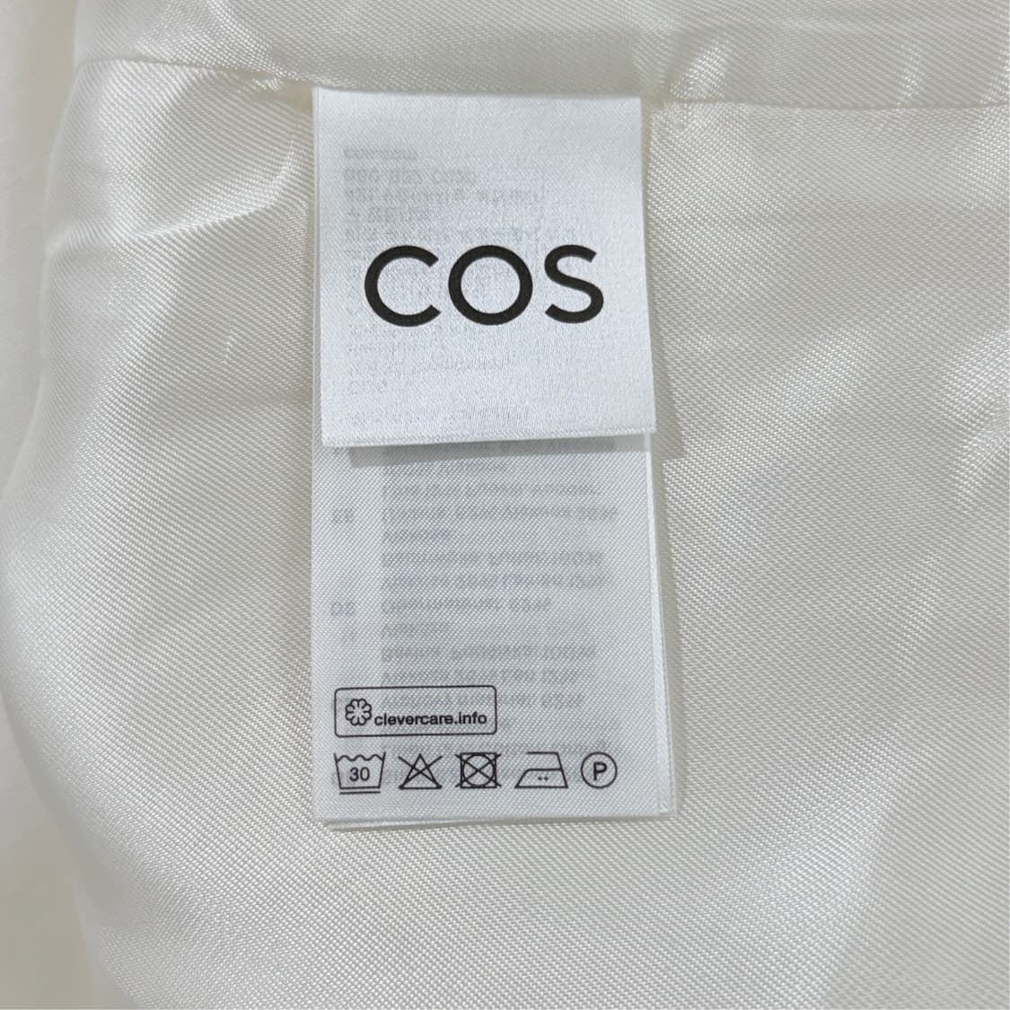 [40] COS 코스 랩 프런트 린넨 베스트 상품이미지9