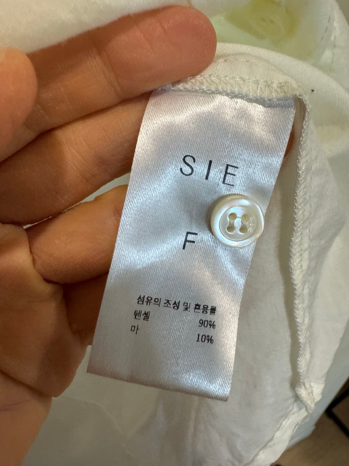 SIE 시에 릴즈 리넨 셔츠 상품이미지4