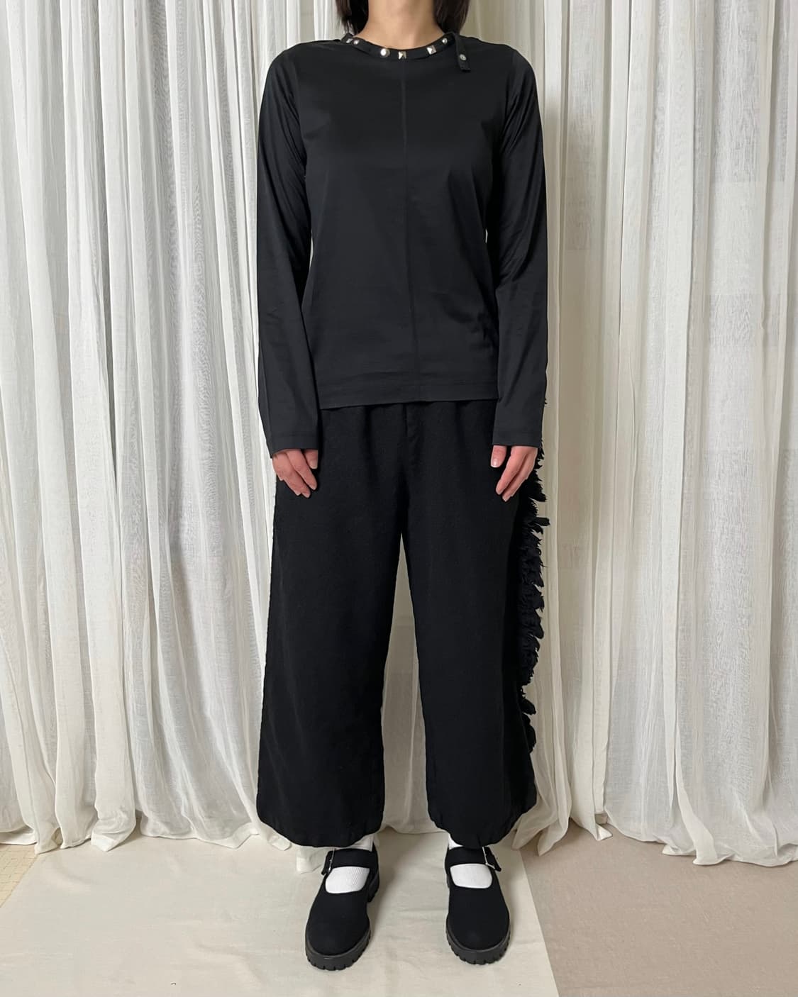 Tao comme des garcons 스터드 롱슬리브 티셔츠 상품이미지9