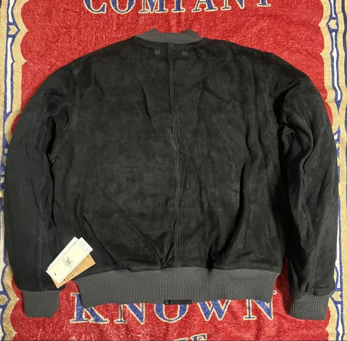 더블알엘 (RRL) 스웨이드 보머자켓 사슴가죽 상품이미지2