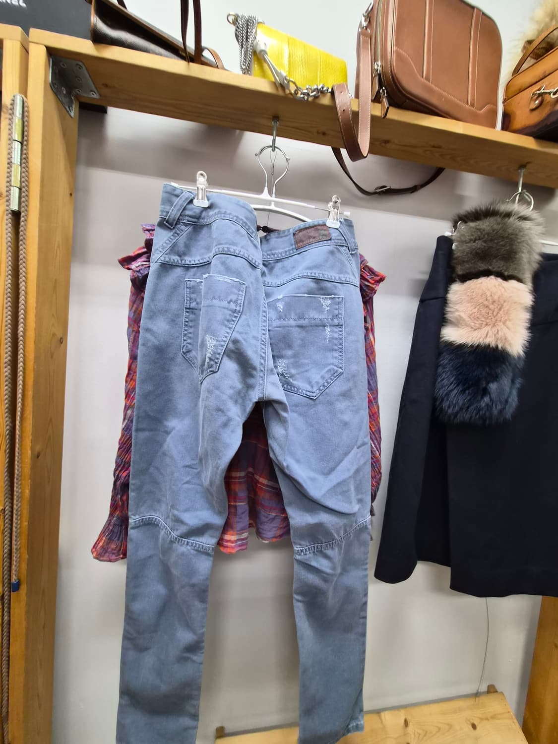 white.b 프릴블라우스.편집샾 배기팬츠 상품이미지10