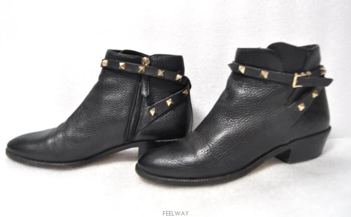 발렌티노/여성락스터드앵글부츠(사이즈250)정품 상품이미지4